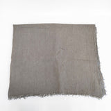 Maison de Vacances 大判 リネン 定価37400円 アパルトモン取扱い ストール グレージュ レディース メゾンドバカンス【中古】5-0726M◎