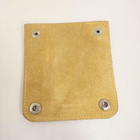 Herve Chapelier ハンドルグリッパー トゥルヌソル 1611L 定価16280円 レザー 革 イエロー レディース エルベ・シャプリエ【中古】5-0614G♪