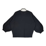 Spick and Span ストレッチボリュームスリーブプルオーバー コットン混　 ニット 濃紺 ネイビー レディース スピックアンドスパン【中古】5-0807M∞