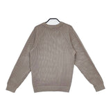 Simplicite 透かし編み メッシュプルオーバー セーター ニット ブラウン レディース シンプリシテェ【中古】5-0807M∞