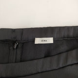 IENA ペプラムティアードスカート サイズ38 定価16500円 24060900816040 ロングスカート 24AW ブラック レディース イエナ【中古】5-0614M♪