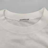 sirenemermaid ガーゼ裏毛ビッグシルエット7分袖トレーナー スウェット オフホワイト レディース シレーヌマーメイド【中古】5-0807M∞
