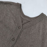 tumugu TK25101 ランダムリブニット 2way ノースリーブ ベスト ベージュ レディース ツムグ【中古】5-1204M∞