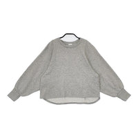 ynir ユニール コットン yni-30916 トレーナー スウェット グレー レディース【中古】5-0807M∞