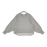 ynir ユニール コットン yni-30916 トレーナー スウェット グレー レディース【中古】5-0807M∞