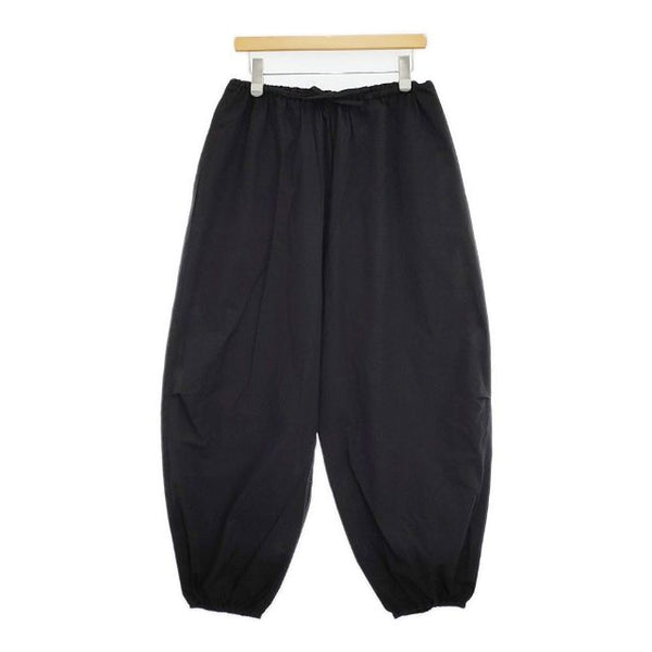 mizuiro-ind コットン ワイド イージー パンツ ブラック レディース ミズイロインド【中古】5-0911G∞