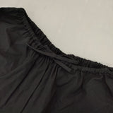 mizuiro-ind コットン ワイド イージー パンツ ブラック レディース ミズイロインド【中古】5-0911G∞