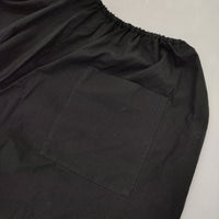 mizuiro-ind コットン ワイド イージー パンツ ブラック レディース ミズイロインド【中古】5-0911G∞