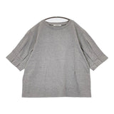 nachukara nk238071 タックスリーブ Ｔシャツ カットソー グレー レディース ナチュカラ【中古】5-0622S♪