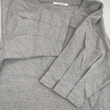 nachukara nk238071 タックスリーブ Ｔシャツ カットソー グレー レディース ナチュカラ【中古】5-0622S♪