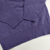 JOURNAL STANDARD L'essage ウールカシミヤ混スムースプルオーバー セーター ニット 22AW パープル レディース ジャーナルスタンダードレサージュ【中古】5-1019T∞