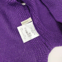 ADIEU TRISTESSE LILICO 2WAYベスト 定価20900円 ベスト 24SS パープル レディース アデュートリステス【中古】5-0807M∞