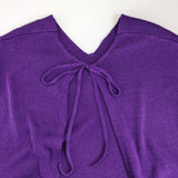 ADIEU TRISTESSE LILICO 2WAYベスト 定価20900円 ベスト 24SS パープル レディース アデュートリステス【中古】5-0807M∞