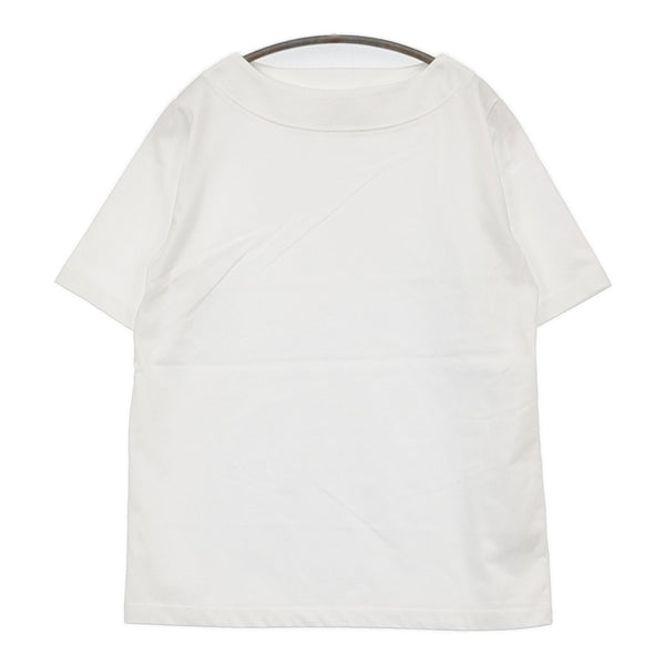 SHIPS オーガニックコットン バリエーションネック TEE サイズM 312-32-0928 Ｔシャツ カットソー ホワイト レディース シップス【中古】5-0708S♪