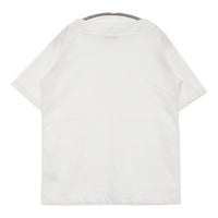 SHIPS オーガニックコットン バリエーションネック TEE サイズM 312-32-0928 Ｔシャツ カットソー ホワイト レディース シップス【中古】5-0708S♪