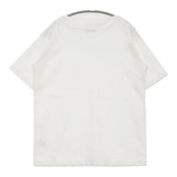 SHIPS オーガニックコットン バリエーションネック TEE サイズM 312-32-0928 Ｔシャツ カットソー ホワイト レディース シップス【中古】5-0708S♪