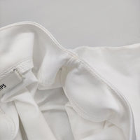 SHIPS オーガニックコットン バリエーションネック TEE サイズM 312-32-0928 Ｔシャツ カットソー ホワイト レディース シップス【中古】5-0708S♪