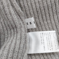 ESICA 未使用 ロングカーディガン サイズF カーディガン グレー レディース エシカ【中古】5-0922T◎