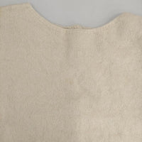 BEARDSLEY FOXウール後ろボタンニット セーター ニット アイボリー レディース ビアズリー【中古】5-0907T∞
