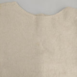 BEARDSLEY FOXウール後ろボタンニット セーター ニット アイボリー レディース ビアズリー【中古】5-0907T∞