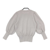 JOURNAL STANDARD パフスリーブプルオーバー ニット グレー レディース ジャーナルスタンダード【中古】5-0807M∞