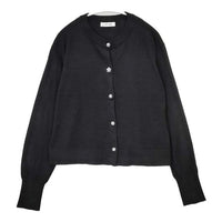 La TOTALITE ビジュー カーディガン 23AW ブラック レディース ラトータリテ【中古】5-0907M∞