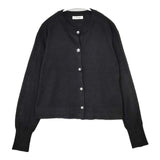 La TOTALITE ビジュー カーディガン 23AW ブラック レディース ラトータリテ【中古】5-0907M∞