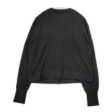 La TOTALITE ビジュー カーディガン 23AW ブラック レディース ラトータリテ【中古】5-0907M∞