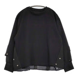 Gipsy GIPSY BLUE 未使用 ドット プルオーバー カットソー ブラック レディース ジプシー【中古】5-0911M∞
