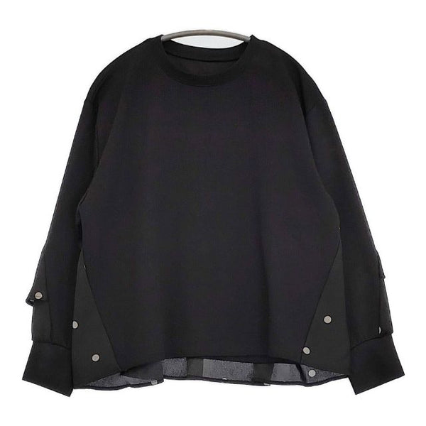 Gipsy GIPSY BLUE 未使用 ドット プルオーバー カットソー ブラック レディース ジプシー【中古】5-0911M∞
