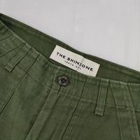 Shinzone ベイカーパンツ 定価20520円 BAKER PANTS 日本製 パンツ カーキ レディース シンゾーン【中古】5-0911G∞