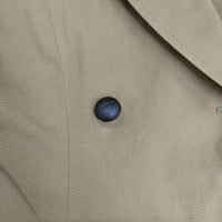 MARGARET HOWELL コットン ベルト付き 七分袖 トレンチコート ブラウン レディース マーガレットハウエル【中古】5-0816M∞