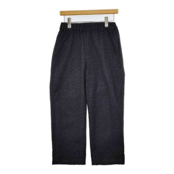 ARTS&SCIENCE ウール クロップド 053-L342-347 イージー パンツ チャコールグレー レディース アーツ&サイエンス【中古】5-0820T∞