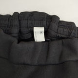 NO CONTROL AIR 短繊維ポリエステル・バルキー二重編みニット テーパードパンツ 定価24750円 製品洗い パンツ 23AW ブラック レディース ノーコントロールエアー【中古】5-1025T∞