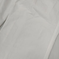 LOEFF コットンツイル 2タックパンツ2 定価36300円 パンツ ホワイト レディース ロエフ【中古】5-0911G∞