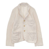 45R/45rpm 裏起毛 スウェット ジャケット アイボリー レディース フォーティーファイブアールピーエム【中古】5-1025T∞