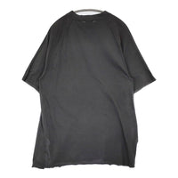 Lene レネ スリット ラグラン ポケット 五分袖 Ｔシャツ カットソー チャコールグレー レディース【中古】5-0622S♪