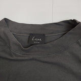 Lene レネ スリット ラグラン ポケット 五分袖 Ｔシャツ カットソー チャコールグレー レディース【中古】5-0622S♪