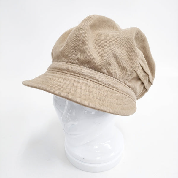 L.L.Bean コットン 帽子 キャップ ベージュ レディース エルエルビーン【中古】5-0913G◎
