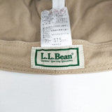 L.L.Bean コットン 帽子 キャップ ベージュ レディース エルエルビーン【中古】5-0913G◎