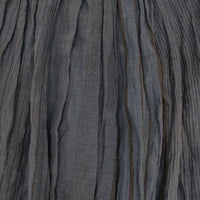 NATURAL LAUNDRY 先染リネンワッシャータックスカート 7182S-001 ストライプ ロングスカート ブルー レディース ナチュラルランドリー【中古】5-0816M∞