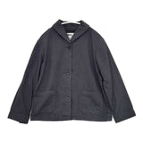 MHL. 595-6125503 コットンリネン ジャケット ネイビー レディース エムエイチエル【中古】5-0816M∞
