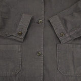 MHL. 595-6125503 コットンリネン ジャケット ネイビー レディース エムエイチエル【中古】5-0816M∞