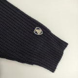 ORCIVAL RC-4312 ハーフジップ ハイネック ウール セーター ニット ネイビー レディース オーシバル/オーチバル【中古】5-1025T∞