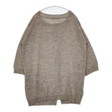 soil ウール チュニックニット カーディガン グレージュ レディース ソイル【中古】5-1025T∞