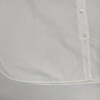 MARGARET HOWELL 578-153022 コットン バンドカラー 長袖 ブラウス シャツ ホワイト レディース マーガレットハウエル【中古】5-0816M∞