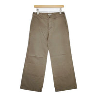 MARGARET HOWELL MHW07610369144 コットンリネン パンツ カーキ系 レディース マーガレットハウエル【中古】5-0911M∞