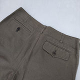 MARGARET HOWELL MHW07610369144 コットンリネン パンツ カーキ系 レディース マーガレットハウエル【中古】5-0911M∞