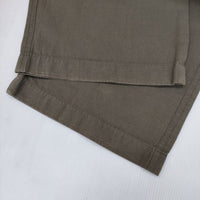 MARGARET HOWELL MHW07610369144 コットンリネン パンツ カーキ系 レディース マーガレットハウエル【中古】5-0911M∞