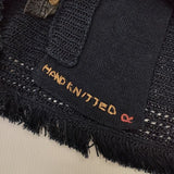 45R/45rpm インディゴバスケットハンドニットジャケット 定価79200円 ジャケット ネイビー レディース フォーティーファイブアールピーエム【中古】5-1204M∞